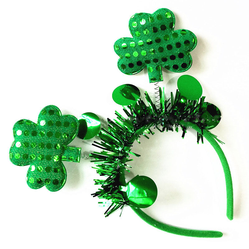 St. Patrick’s Day Clover Headband for Festive Looks
