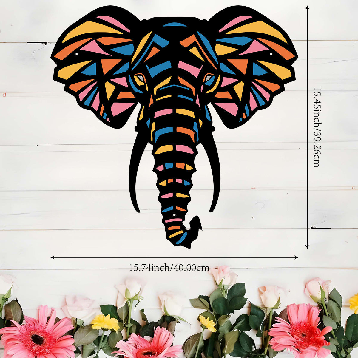 Colorful Metal Animal Wall Art for Vibrant Home Rooms