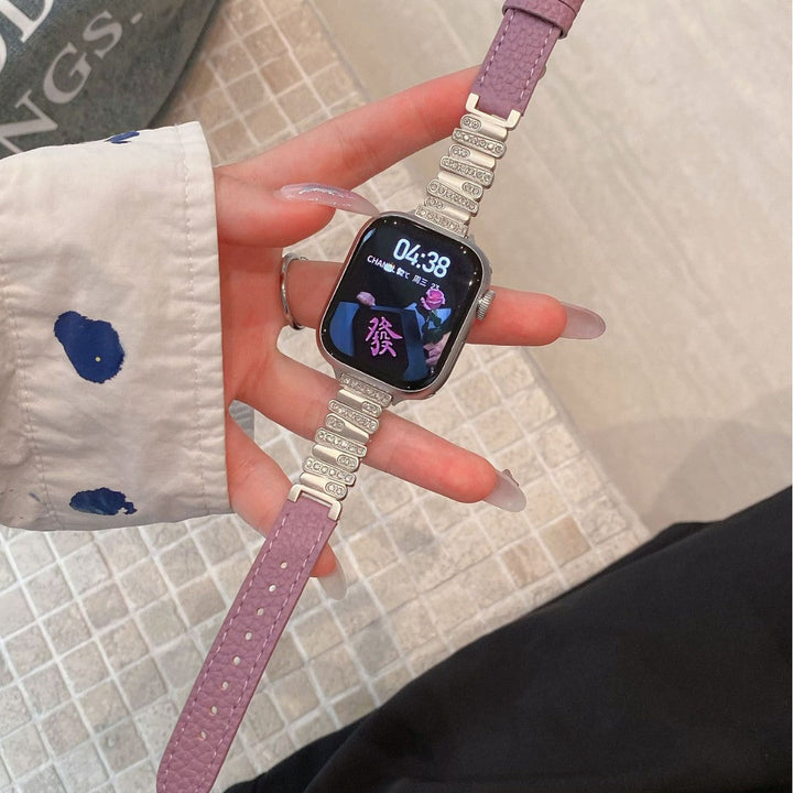 Rhinestone Apple Watch Band for Elegant Everyday Style