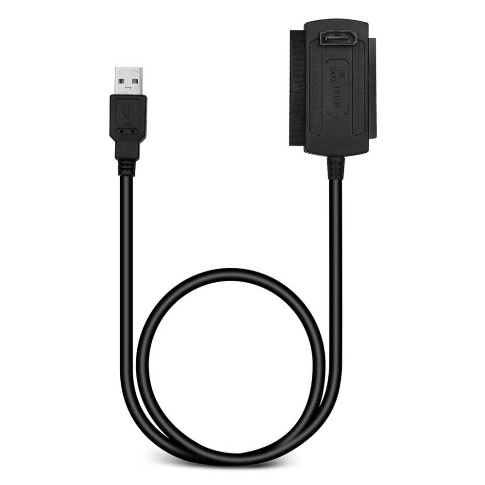 USB 2.0 IDE SATA Hard Drive Adapter with Power Supply