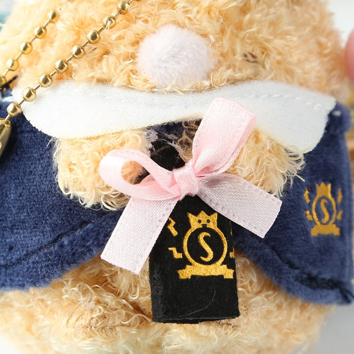Graduation Plush Pendant, 8–9cm Kawaii Bag Charm Gift