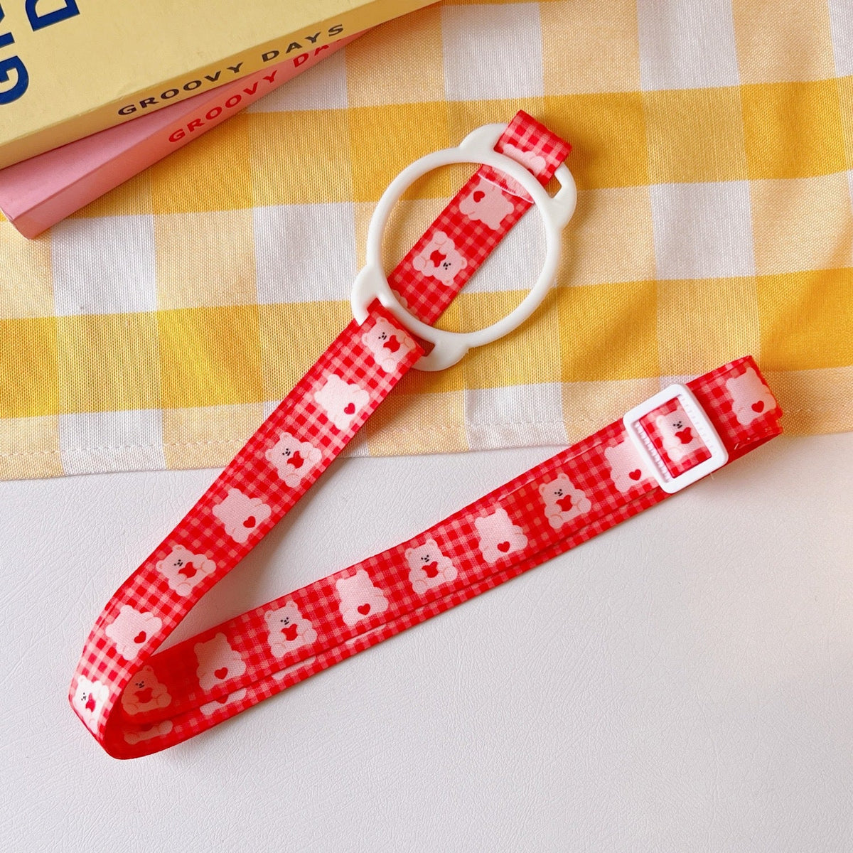 Kawaii Milk Bottle Water Bottle With Crossbody Strap