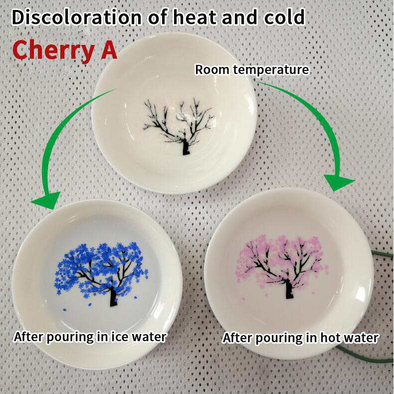 Cherry Blossom Sake Cup That Reveals Blossoms When Cold