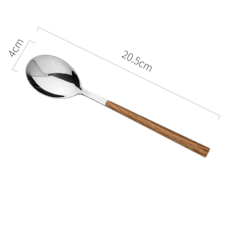 Japanese-Style Stainless Chopsticks and Spoon Gift Set