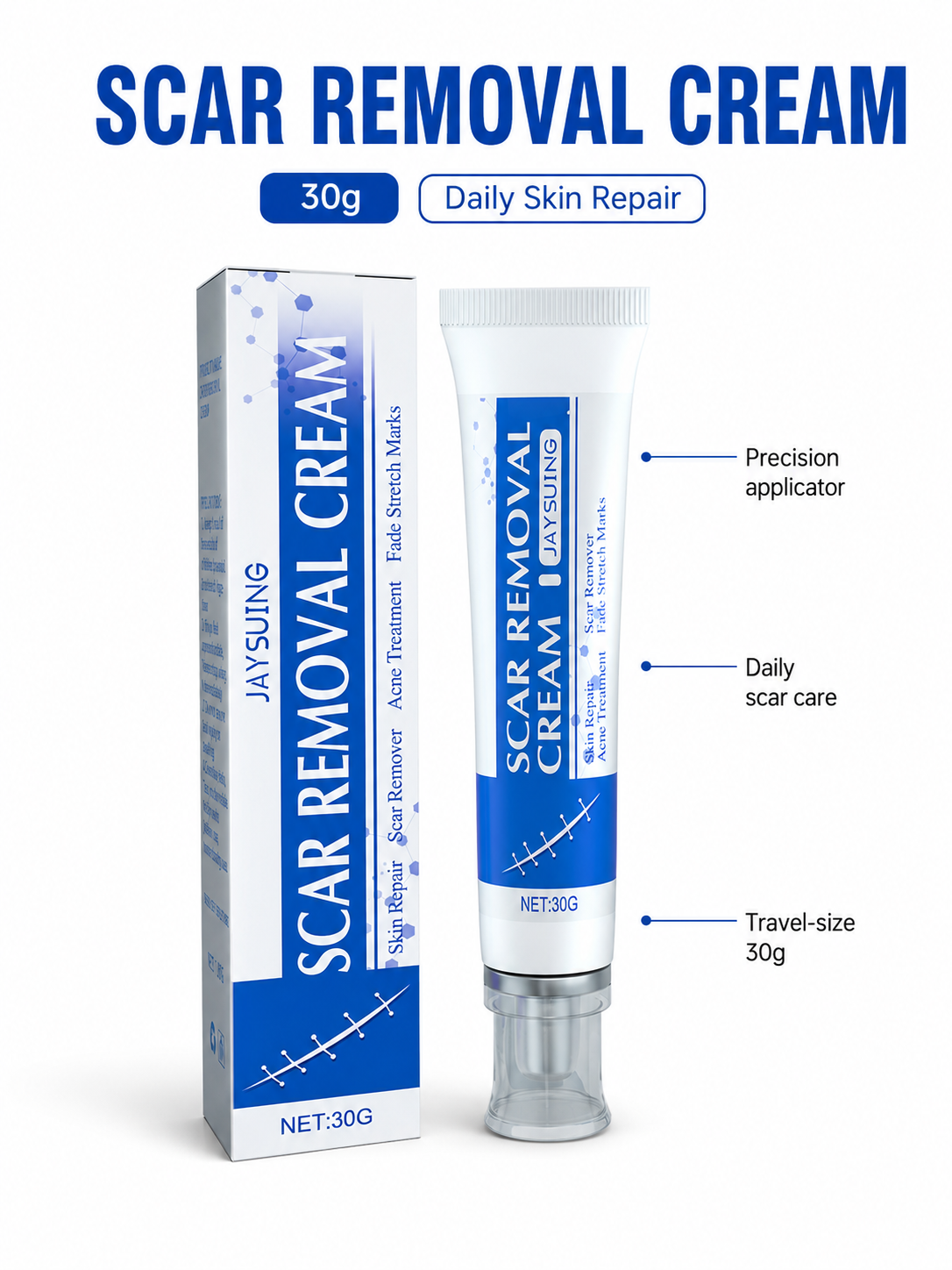 Jaysuing Scar Cream — Clinical Scar Removal Treatment