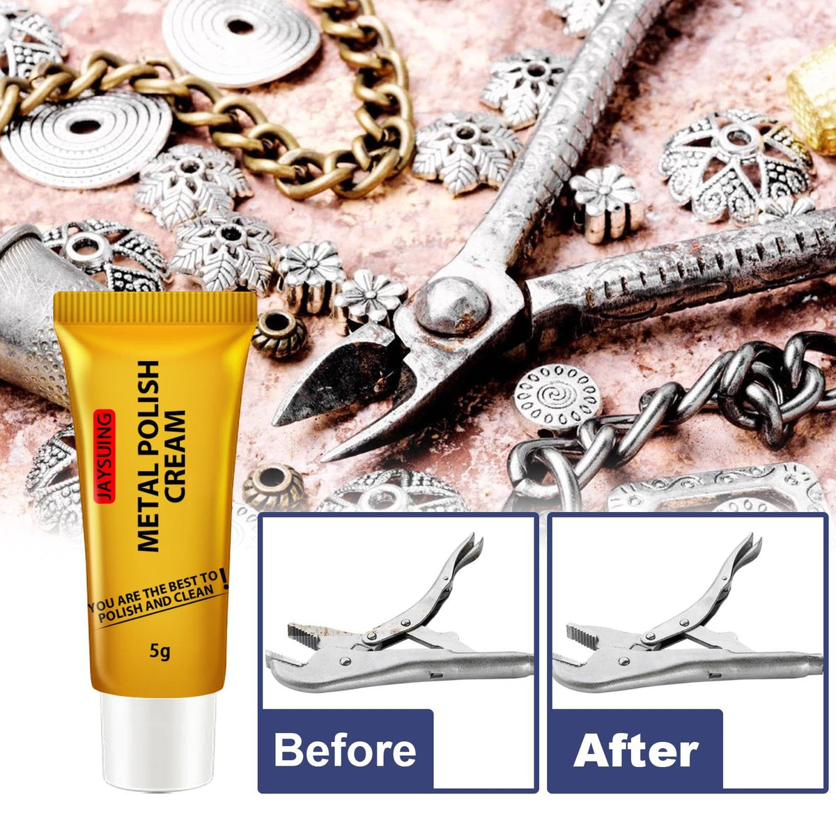 Stainless Steel Pot Rust & Black Scale Remover Paste
