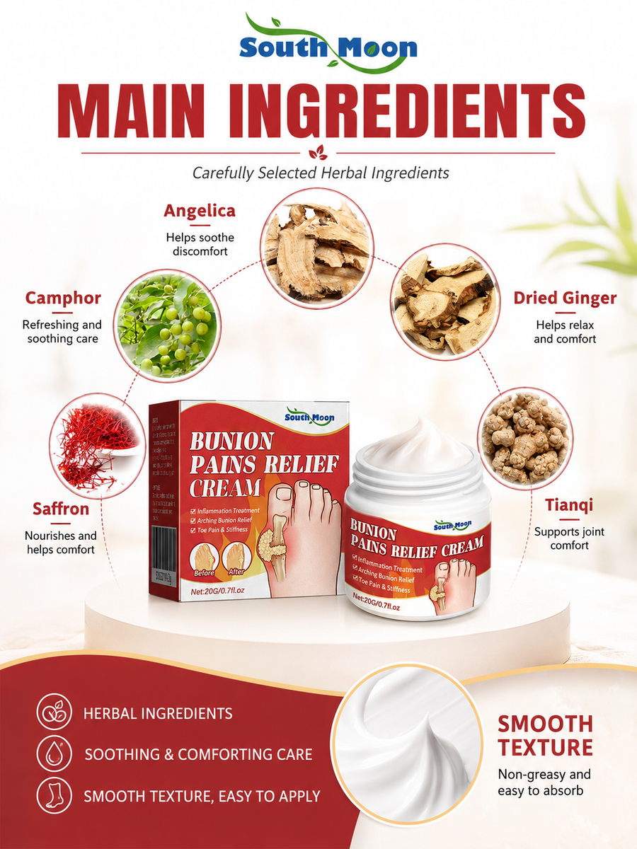 Joint & Bunion Pain Relief Cream — Targeted Inflammation