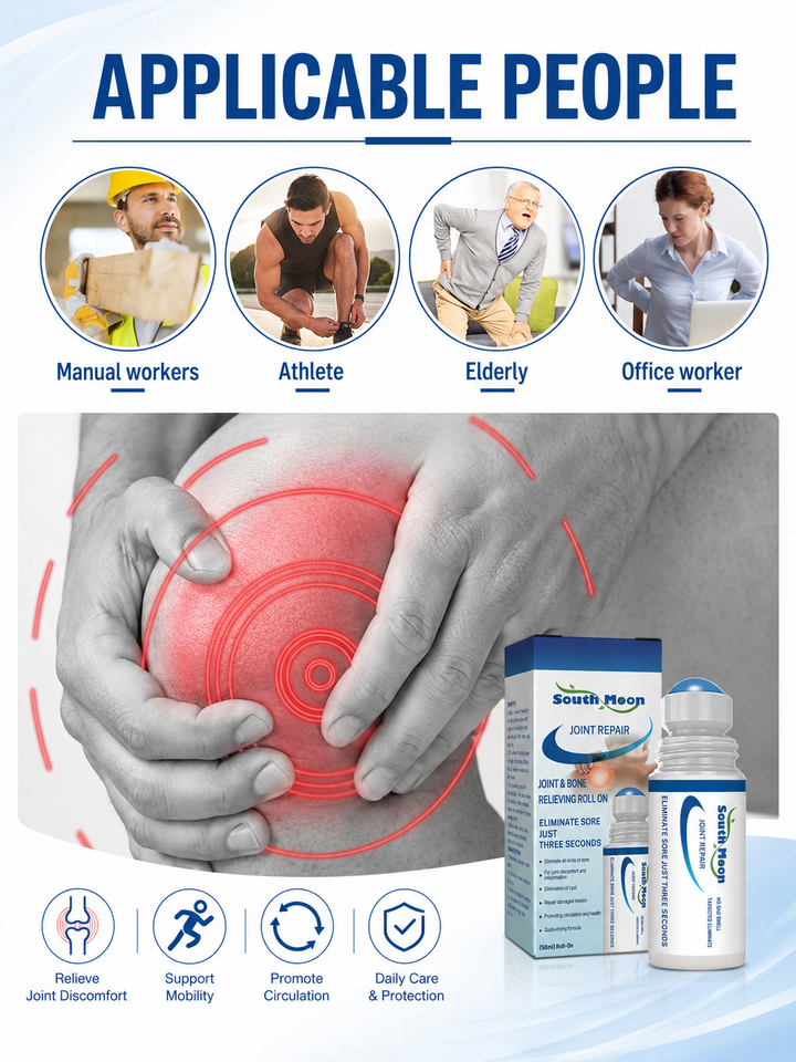 Joint Care Roll-On — 3-Second Relief for Sore Knees & Joints