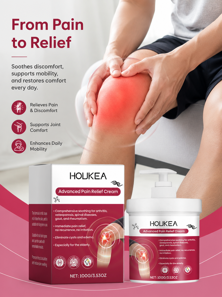 Joint Care Cream — Gentle Daily Relief for Knees & Elbows