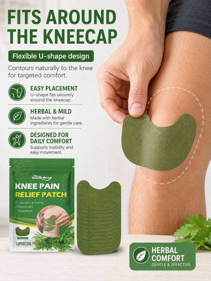 Wormwood Knee Pain Patch – Deep-Soothing Herbal Relief