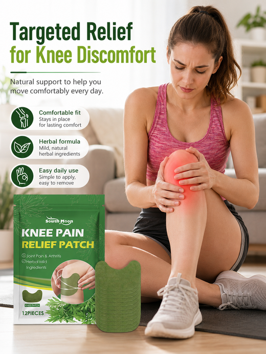 Wormwood Knee Pain Patch – Deep-Soothing Herbal Relief
