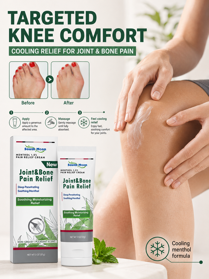 Joint & Bone Pain Relief Cream — Deep Penetrating Menthol 1.5%