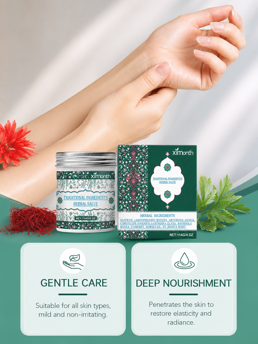 Joint Plant Cream: Herbal Knee & Skin Salve for Soothing