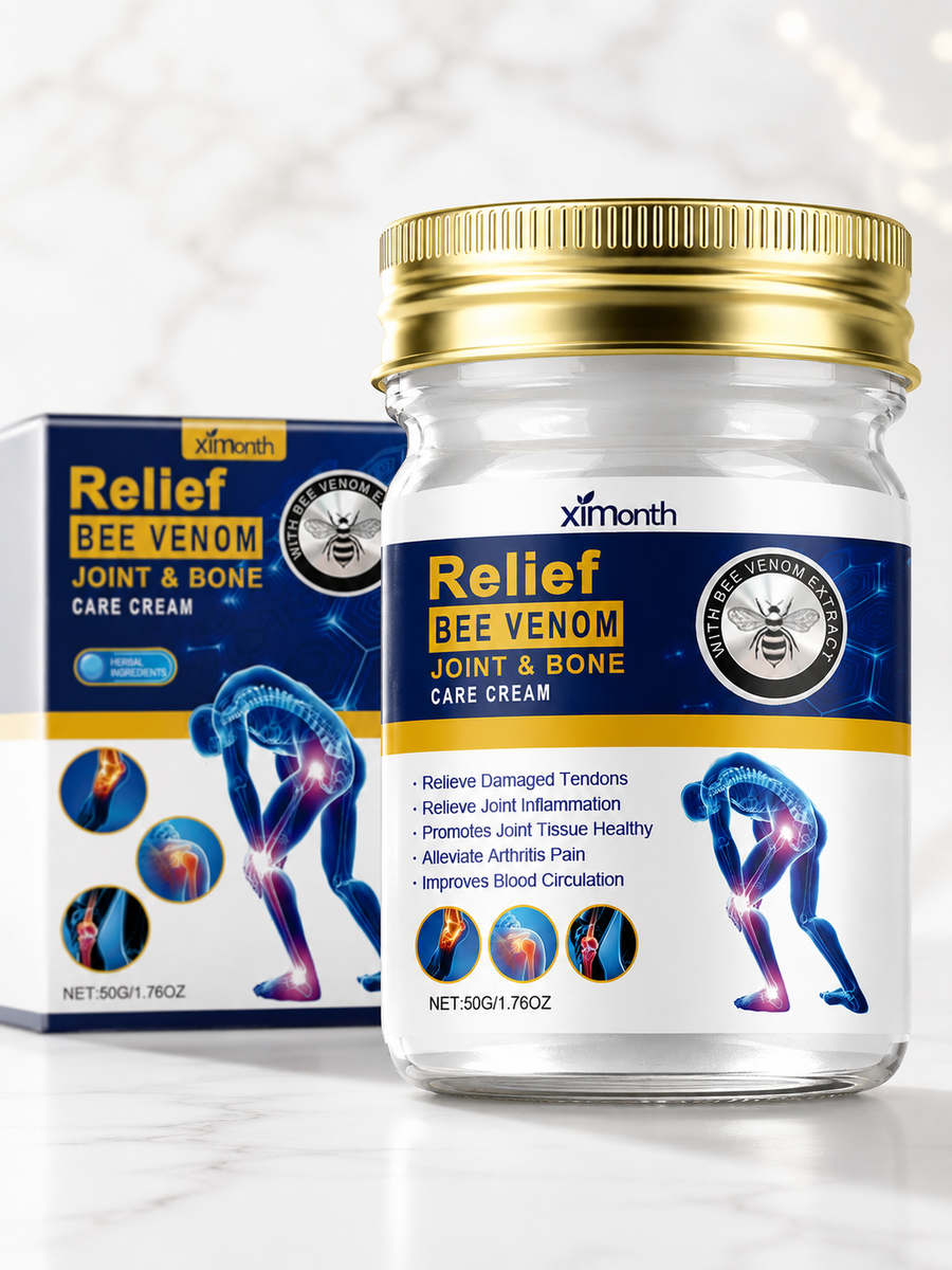 Joint Relief Cream with Bee Venom — Arthritis Pain Relief