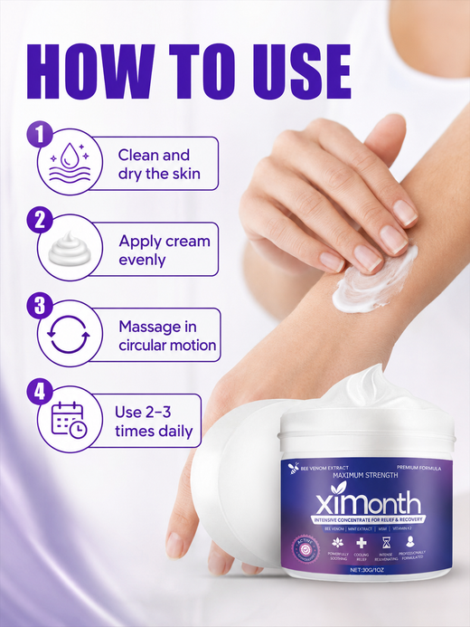 Joint Repair Cream for Severe Joint Pain — Bee Venom & Mint