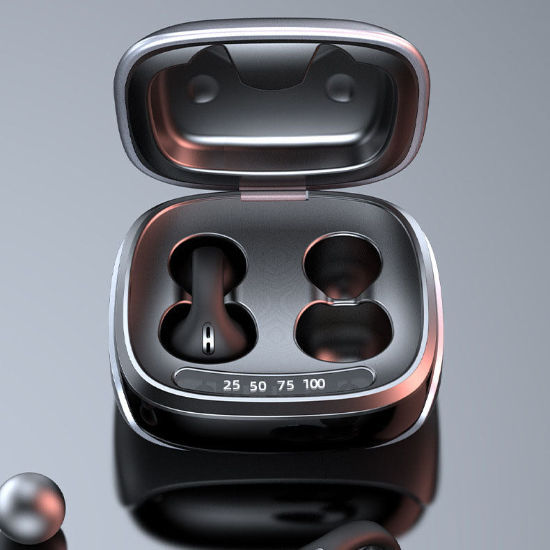 Clip-On Open-Ear Bluetooth Earphones for Commuters