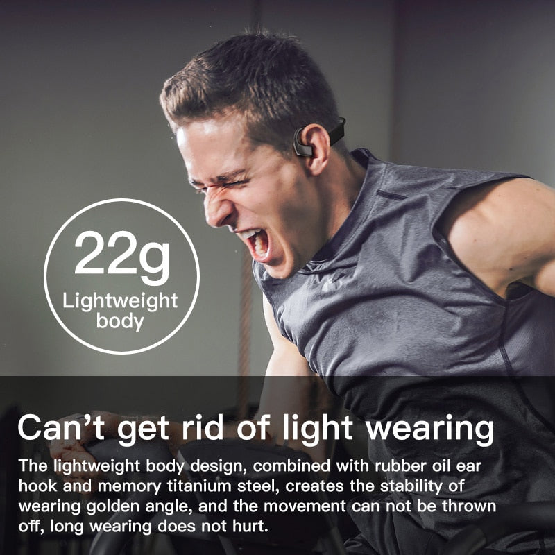 Bone Conduction Headphones for Running and Workouts