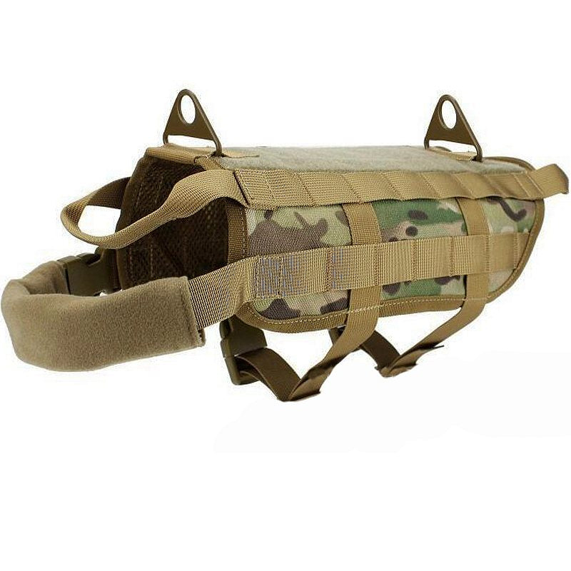 Tactical Dog Vest Harness for Secure Outdoor Control