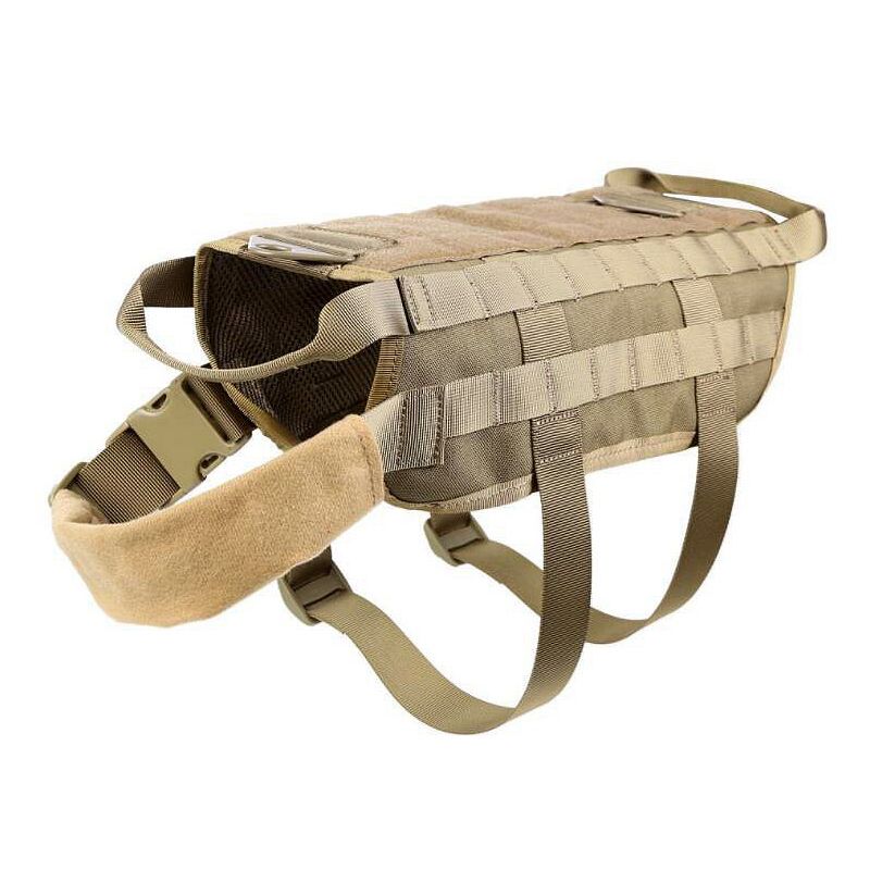 Tactical Dog Vest Harness for Secure Outdoor Control