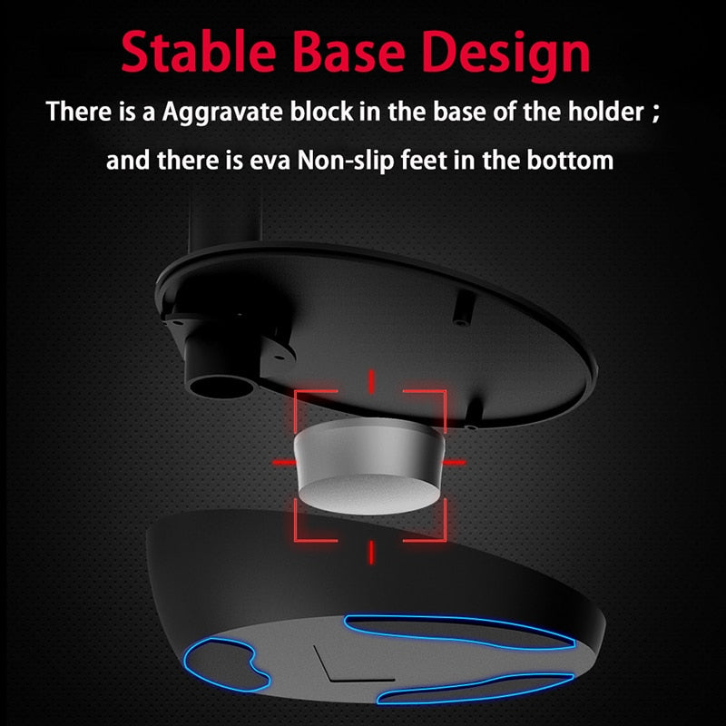 Karaoke Microphone for PC: Stable Desk Mic for Singing