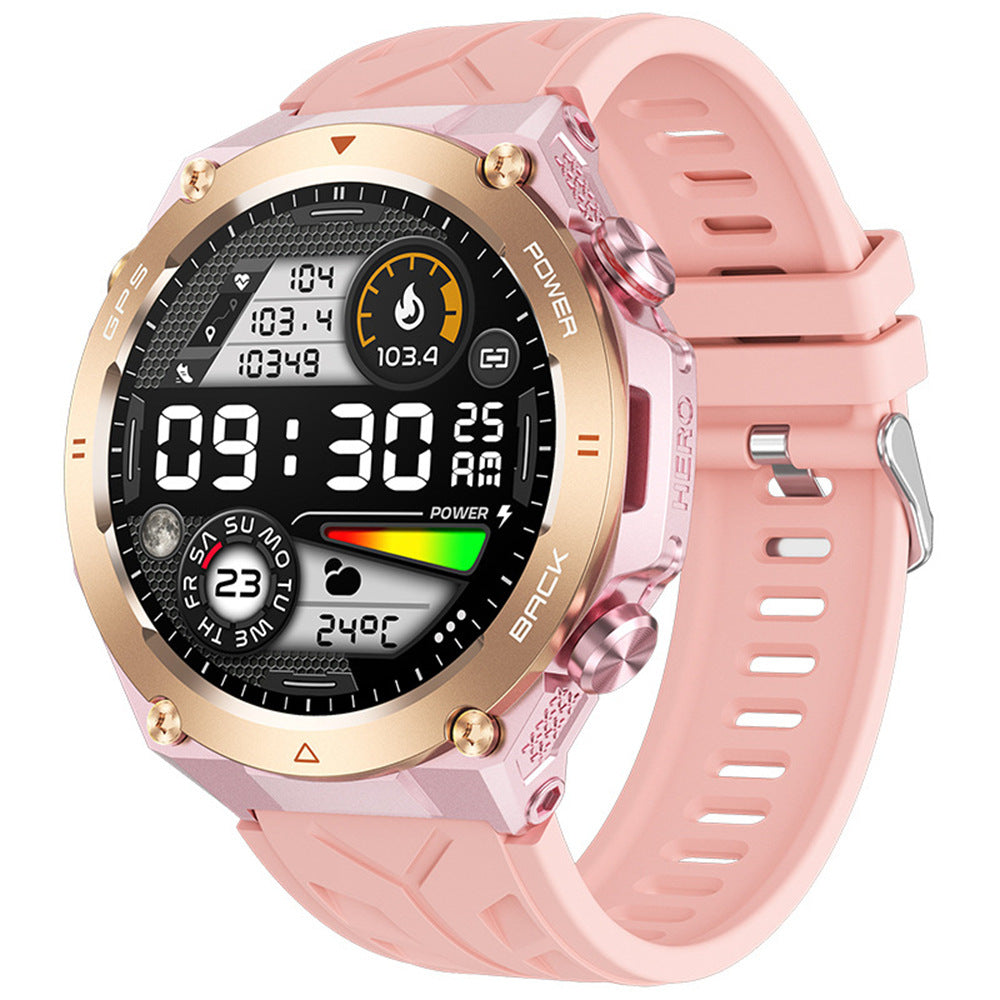 KC82 Rugged Smartwatch with GPS, Calls & Heart Rate