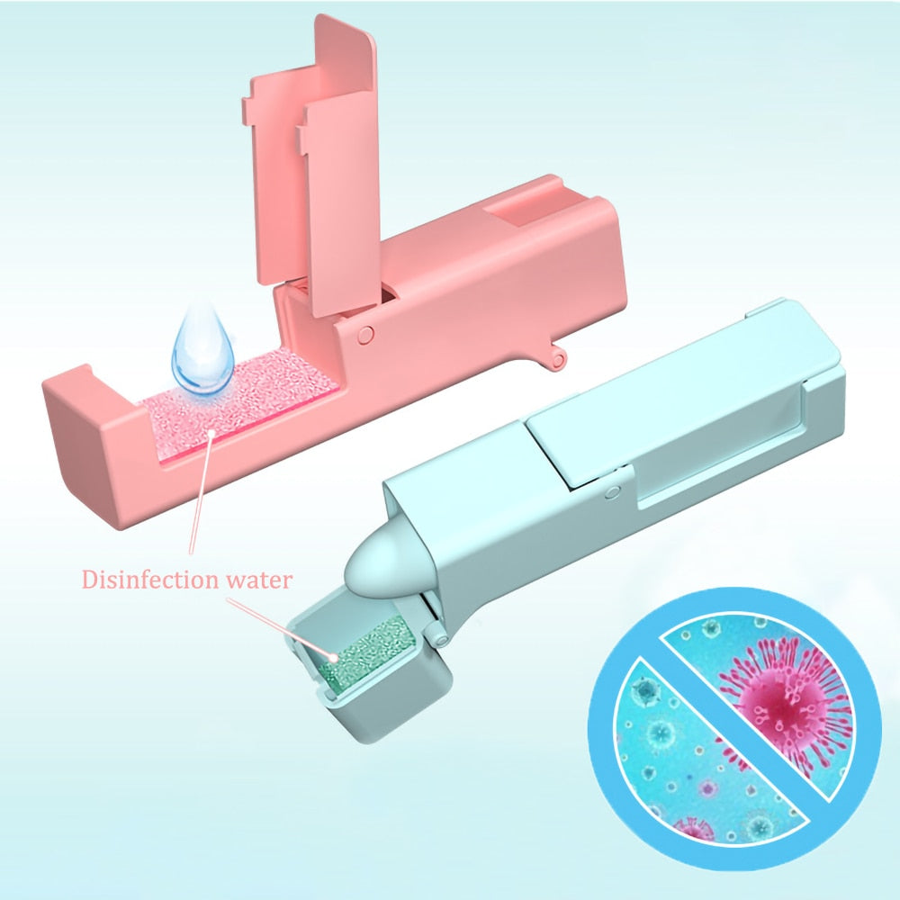 Elevator Button Press Tool With Disinfectant Pad