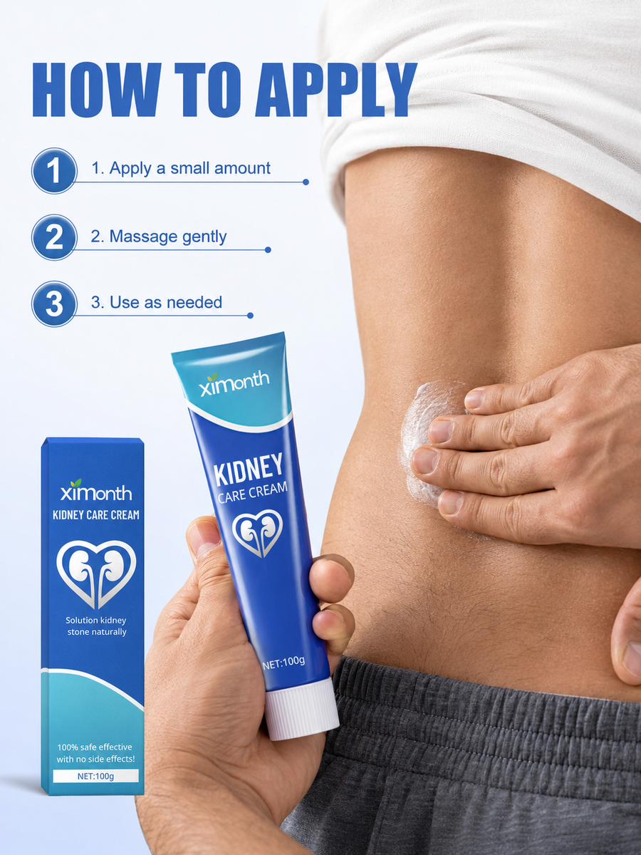 Kidney Care Cream — Natural Relief for Kidney Stone & Back