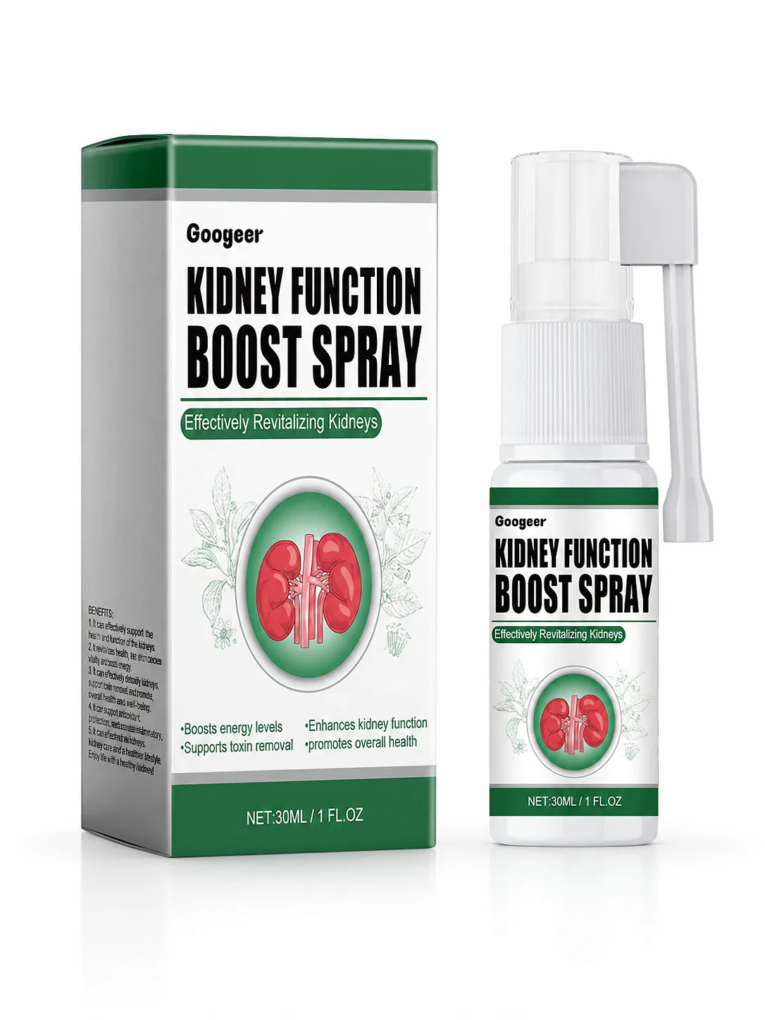 Kidney Support Herbal Oral Spray — Natural Urinary Relief
