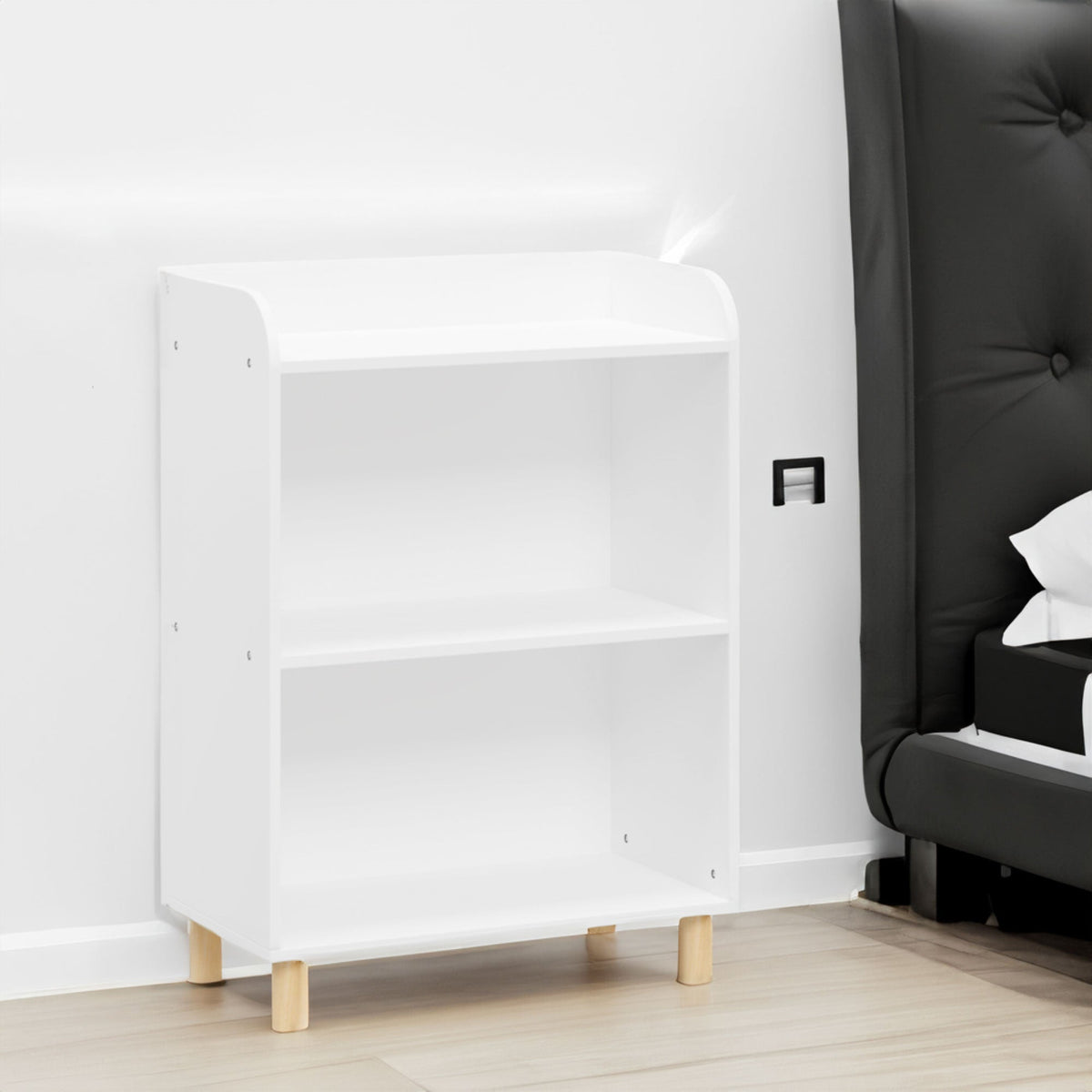 Kids 3-Tier Bookcase for Tidy Books and Toy Display