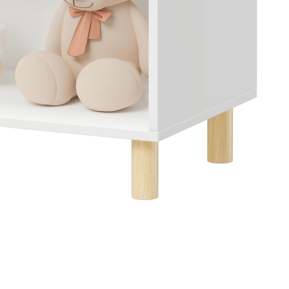 Kids 3-Tier Bookcase for Tidy Books and Toy Display