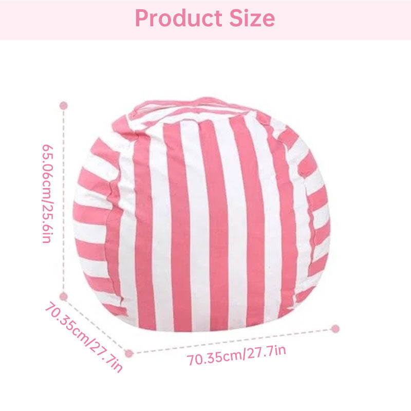 Kids Beanbag Chair & Plush Toy Set for Cozy Play
