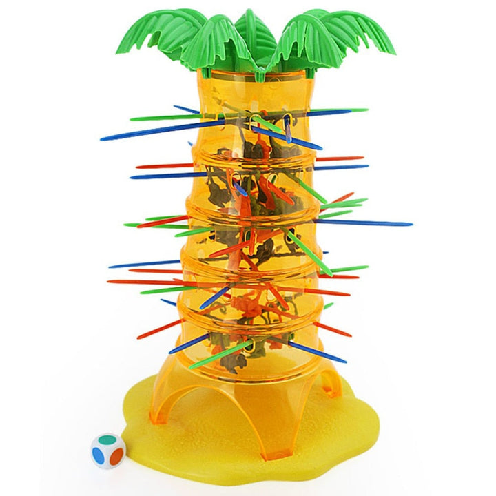 Falling Monkeys Game for Family Color-Matching Fun