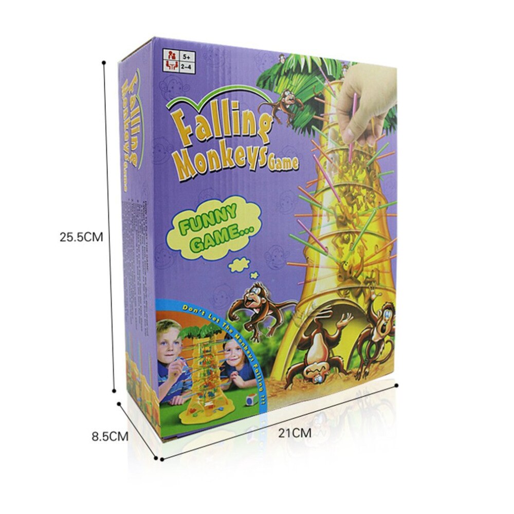 Falling Monkeys Game for Family Color-Matching Fun