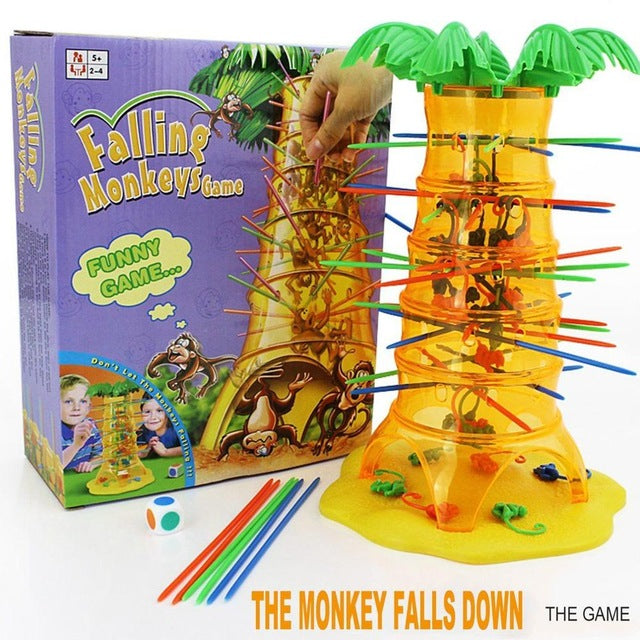 Falling Monkeys Game for Family Color-Matching Fun