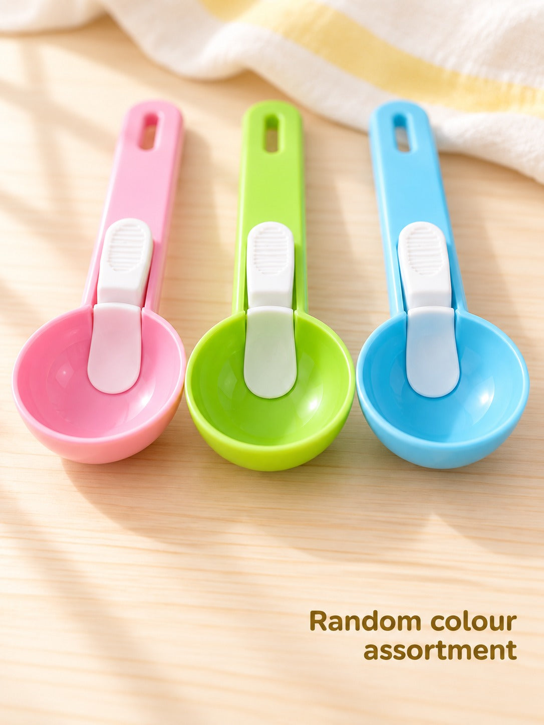 Kids' Plastic Ice Cream Scoop and Melon Baller Tool