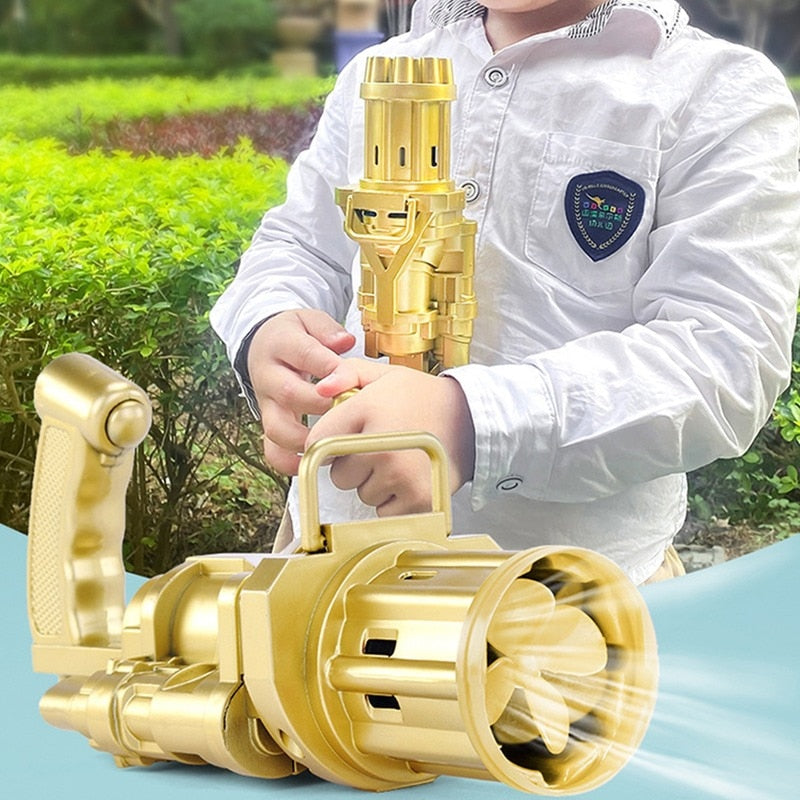 Kids Bubble Machine Toy With Easy One-Button Start