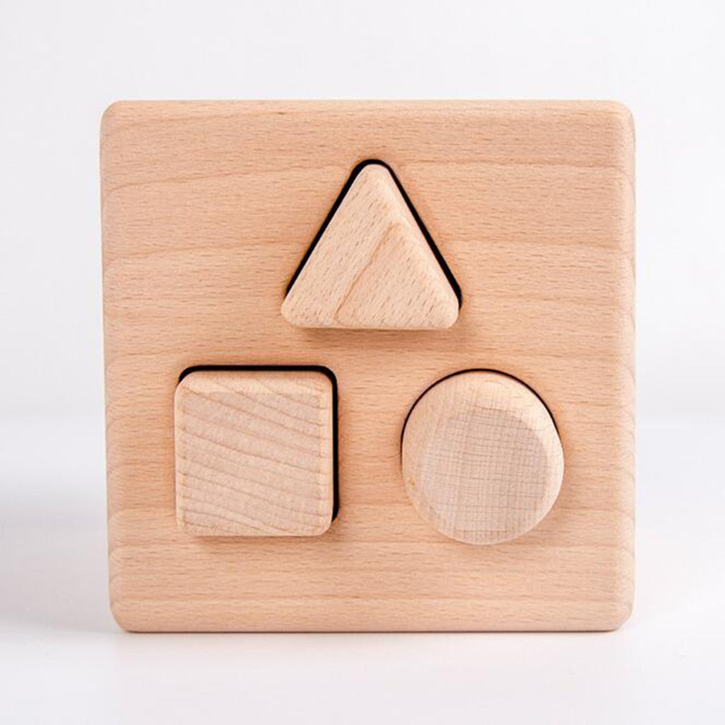 Wooden Shape Sorter Cube for Screen-Free Learning