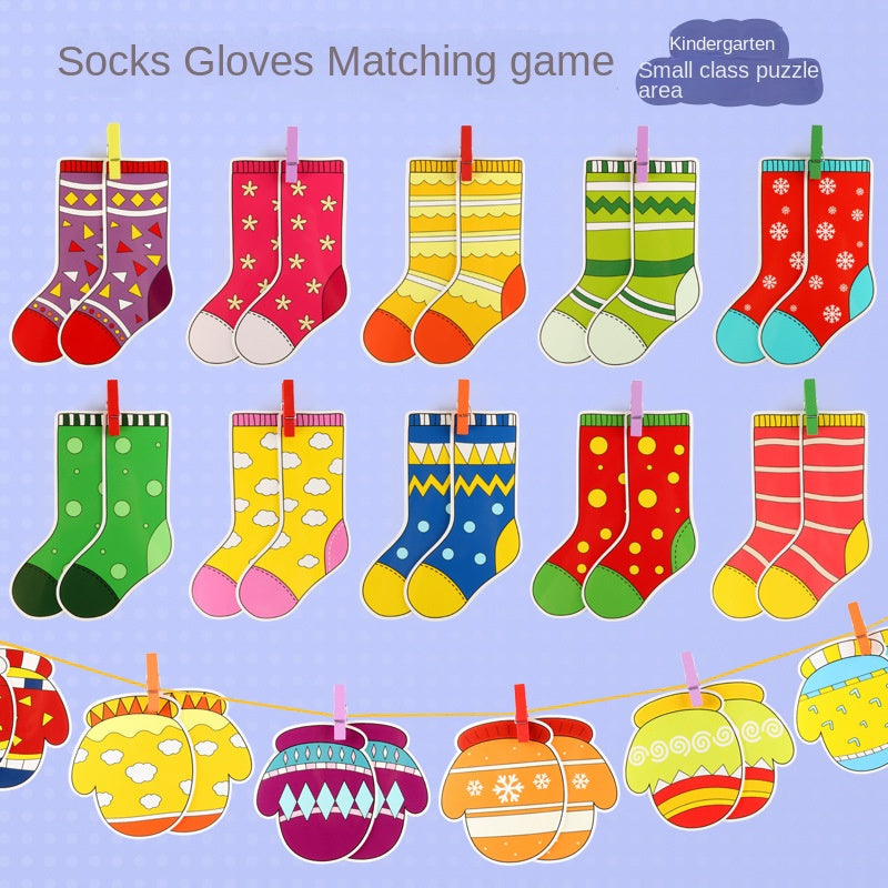 Pattern Matching Game for Kindergarten Fine-Motor Play