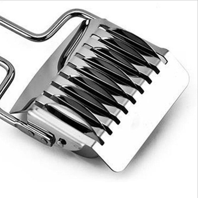 Stainless Steel Noodle Cutter with Rolling Wheel Blades