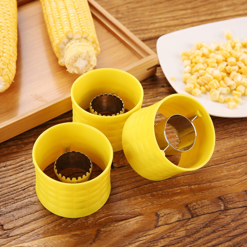 Corn Kernel Stripper: Strip Corn Cobs in One Press