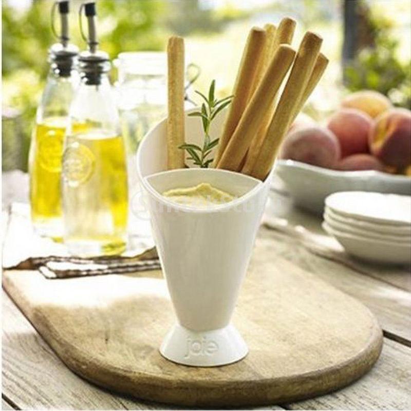 Snack Cone Stand With Dip Cup For Fries and Party Snacks