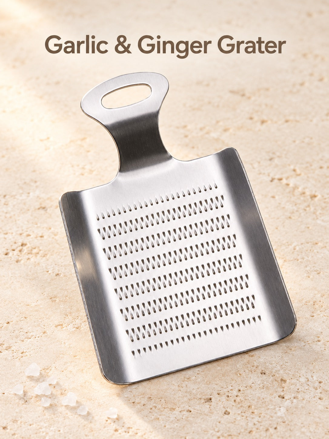 Garlic and Ginger Grater: Stainless Steel Fine Paste Tool