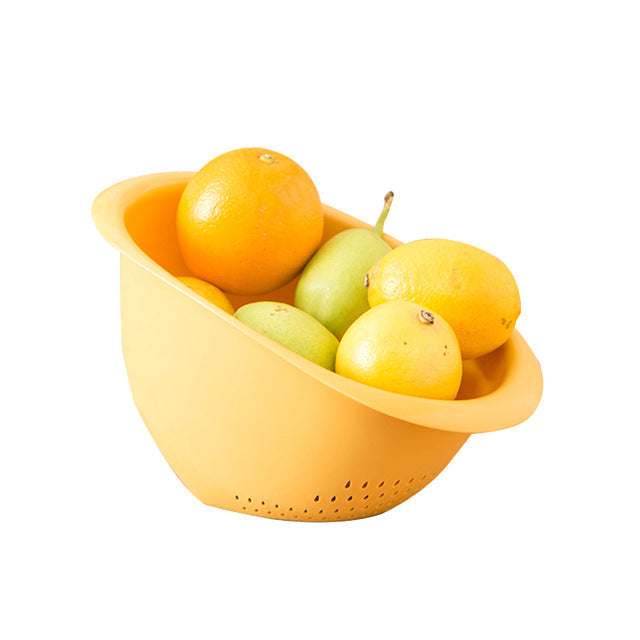 Tilted Rice Washing Drain Basket for Kitchen Sink