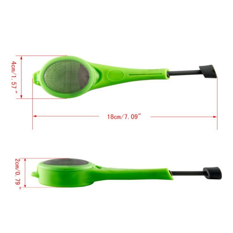 Loose Leaf Tea Infuser with Silicone Press and Drip Tray