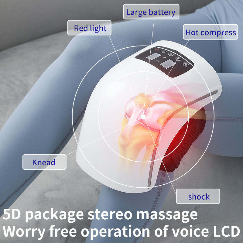 Heated Red Light Knee Massager for Knee Pain Relief