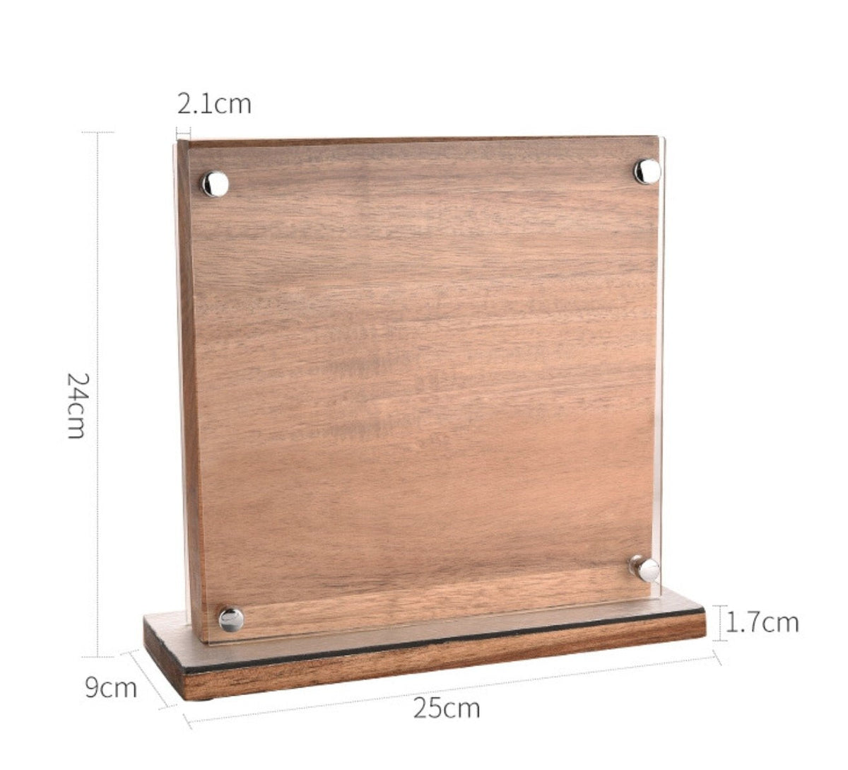 Double-Sided Magnetic Knife Holder with Acrylic Cover