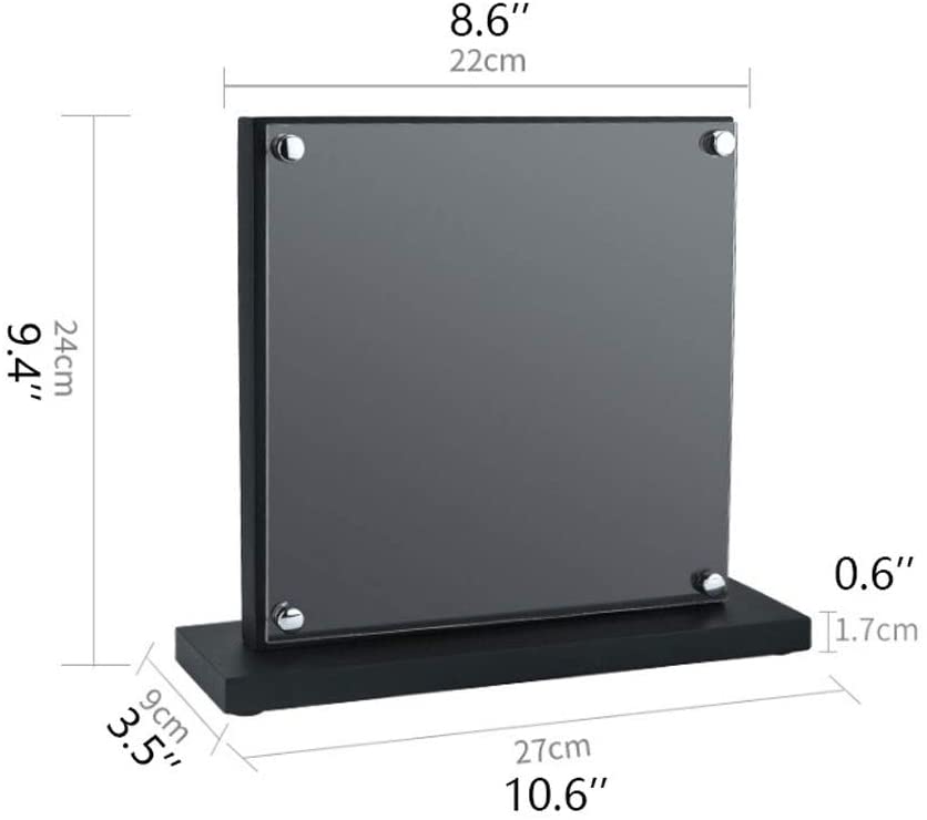 Double-Sided Magnetic Knife Holder with Acrylic Cover