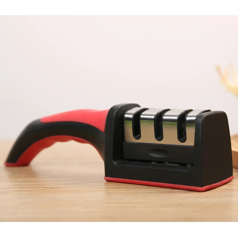 Knife Sharpener 3 Stage Quick Edge Tool for Home Cooks