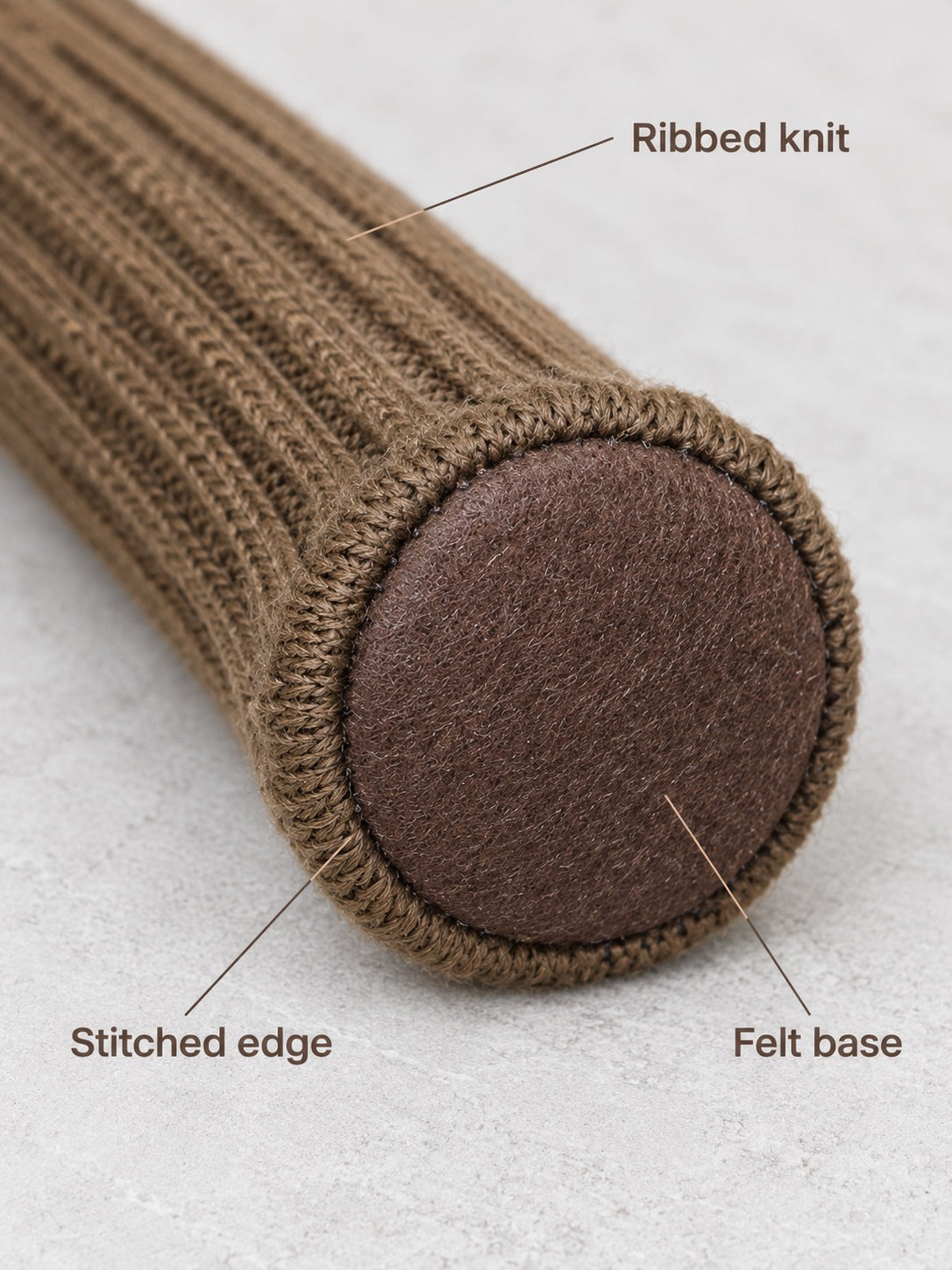 Knitted Chair Leg Covers That Stop Floor Scratches
