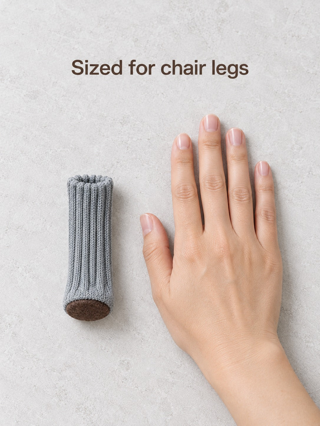 Knitted Chair Leg Covers That Stop Floor Scratches